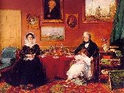 The Langford Family in their Drawing Room